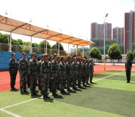 mansion88·明升官方网站公司组织发展2022年干部职工军训活动